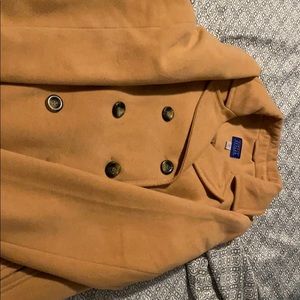 Tan Pea Coat
